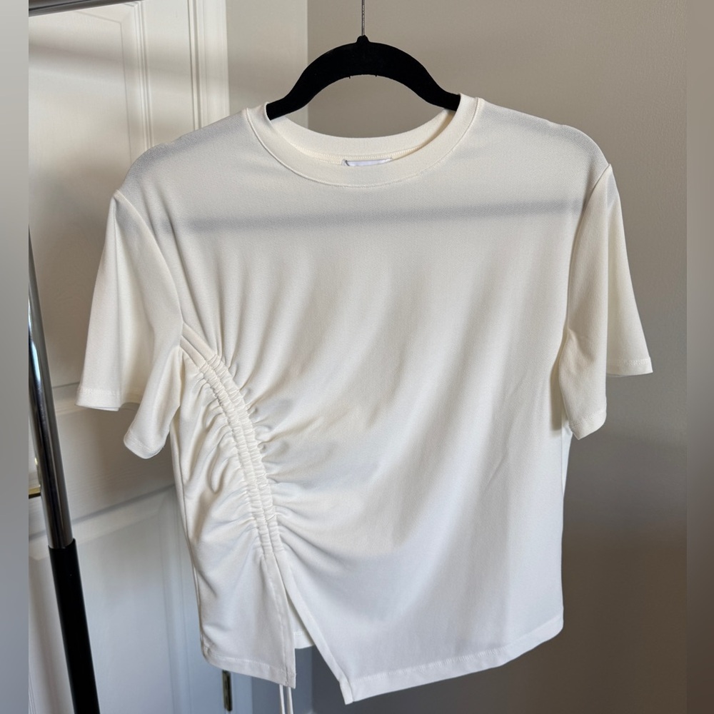 Nordstrom Women’s Asymmetric Drawstring Top